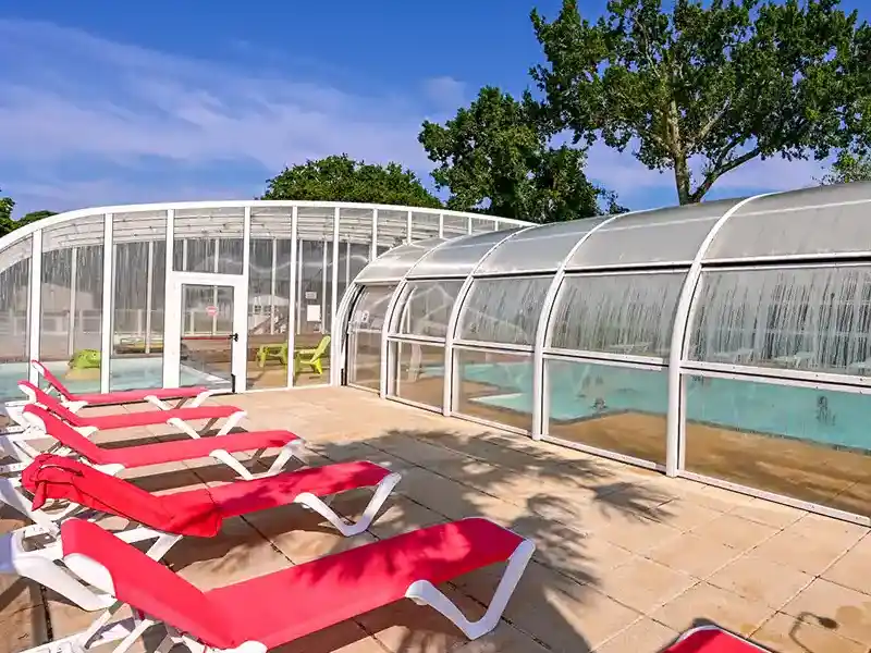 espace solarium flower camping Morbihan sud Bretagne