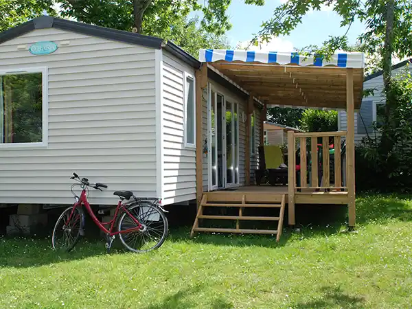 mobil home 6 personnes camping Damgan golfe Morbihan