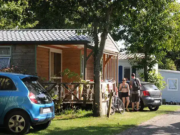 chalet camping golfe du Morbihan Muzillac