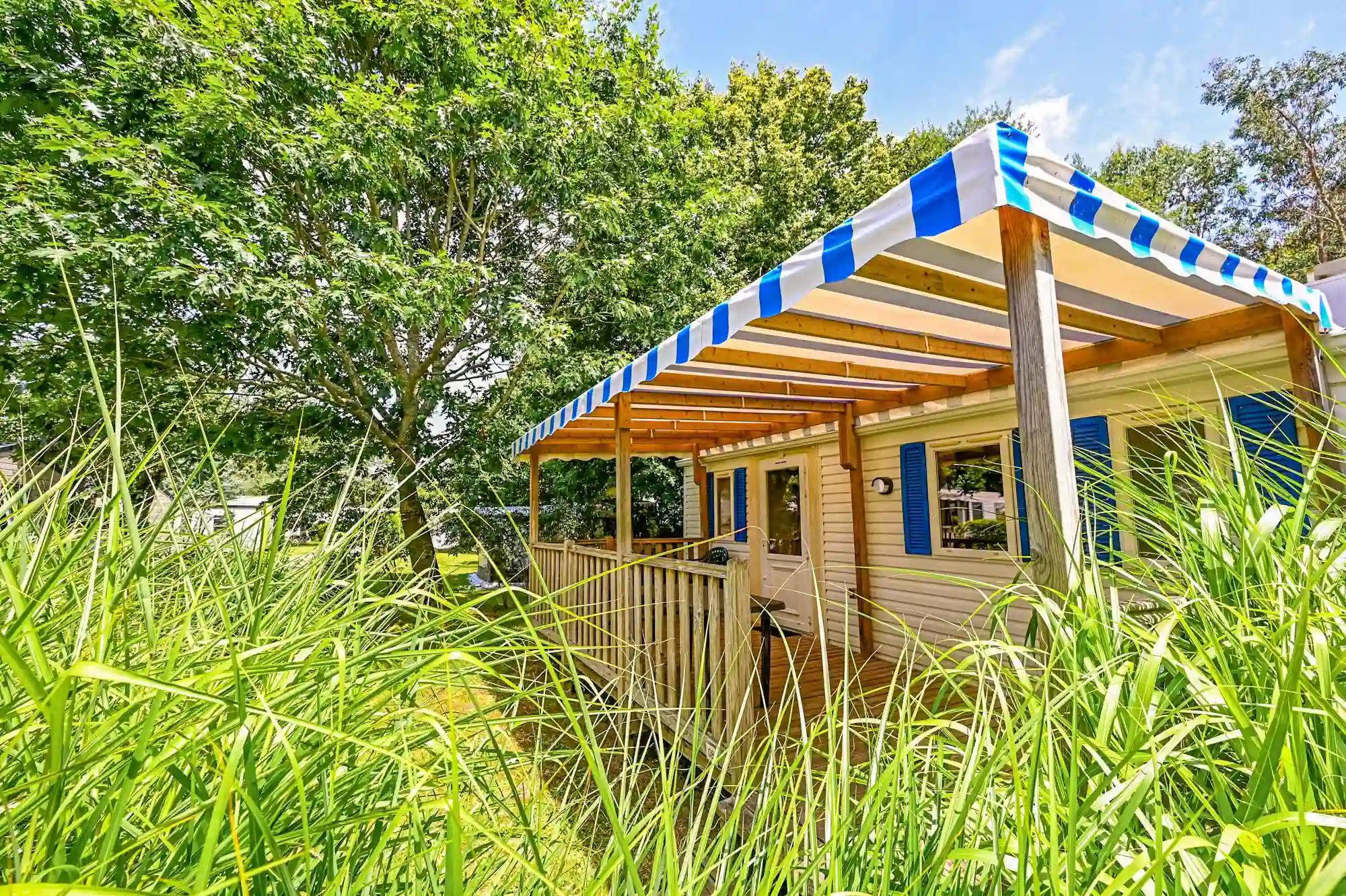 Mobil home camping golfe du morbihan